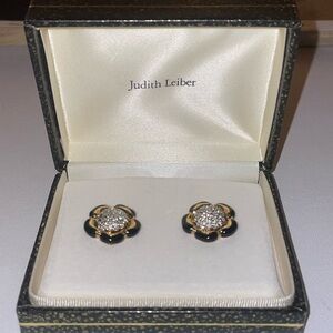 Judith Leiber rare earrings